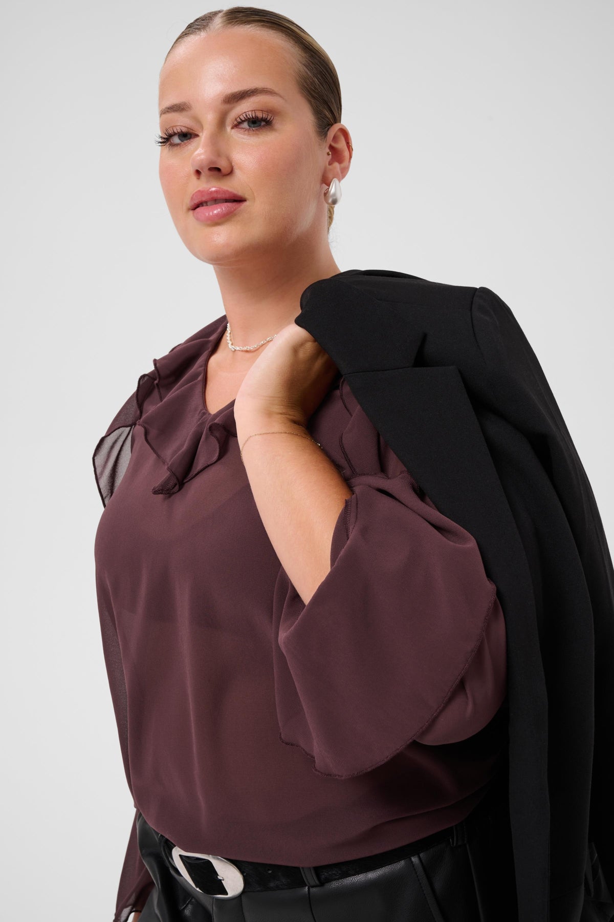 Esthea Frill Blouse