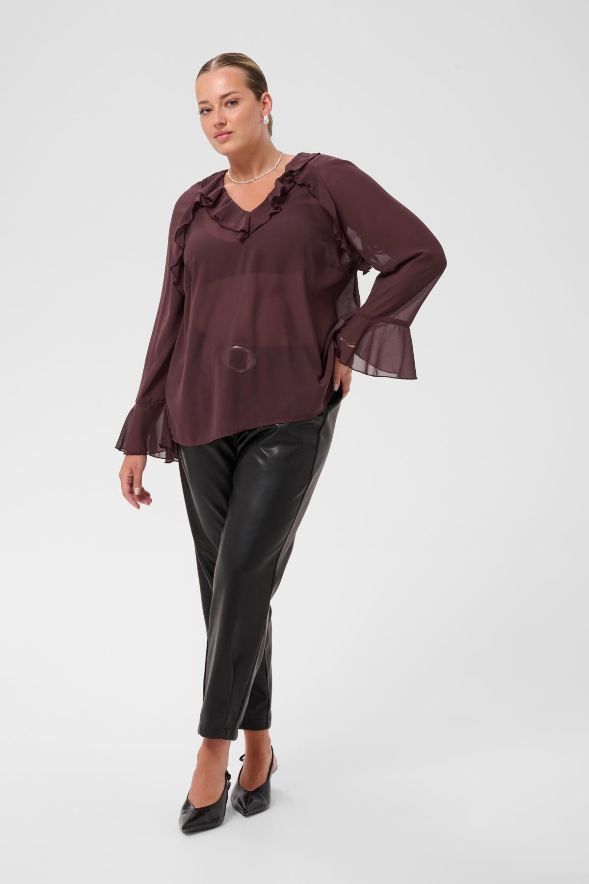 Esthea Frill Blouse