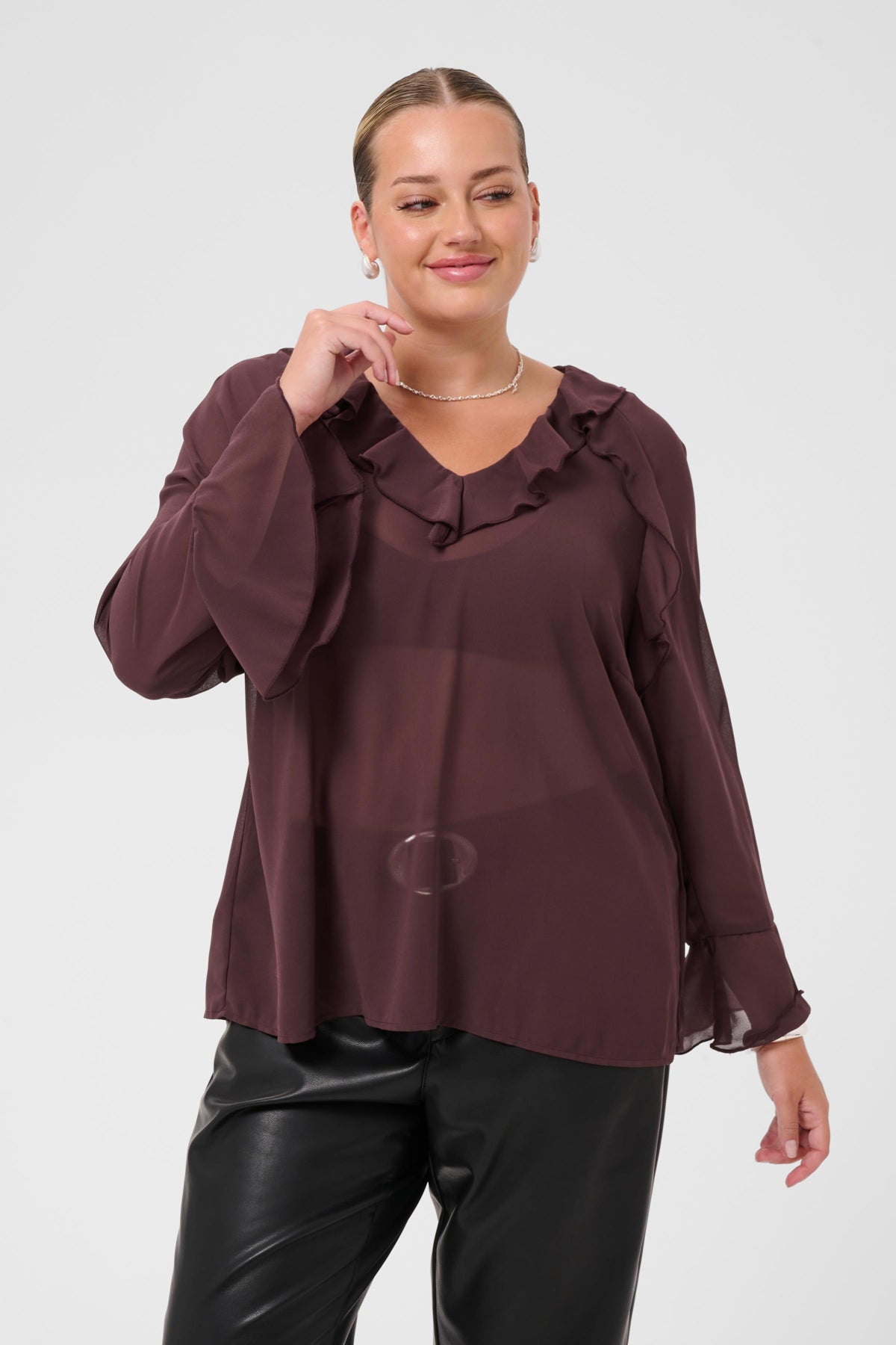 Esthea Frill Blouse