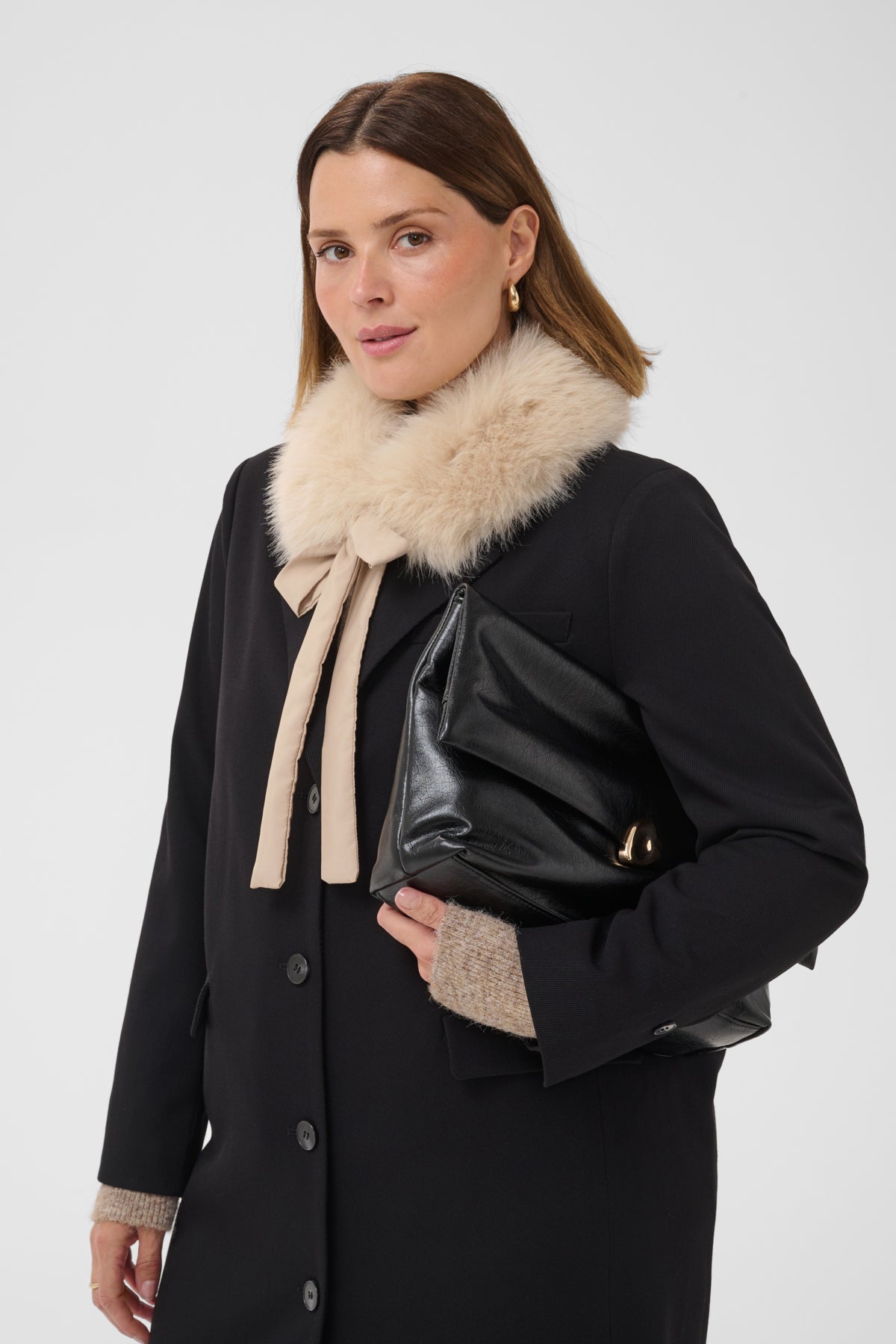 Delora Fur Collar