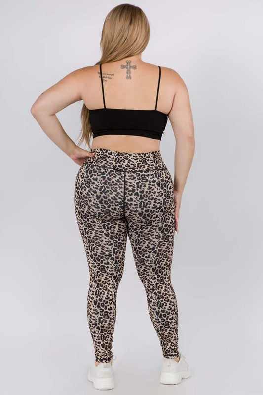 Cheeta Active Leggings