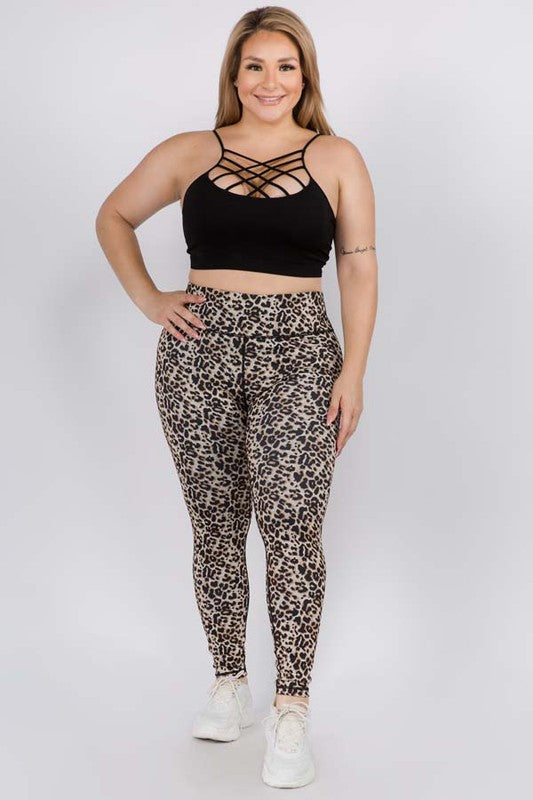 Cheeta Active Leggings