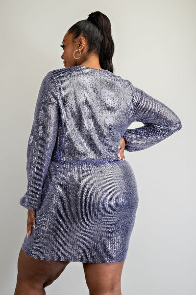 Ariel Pallíettu Kjóll