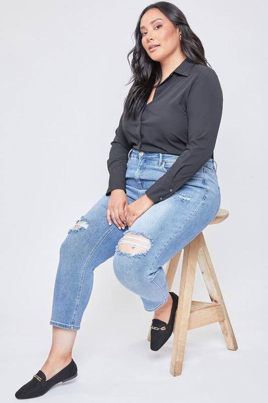 Vintage Stretch Gallabuxur