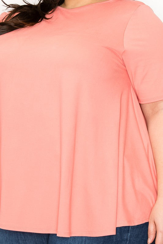 Curvy Lovey Túnik Top