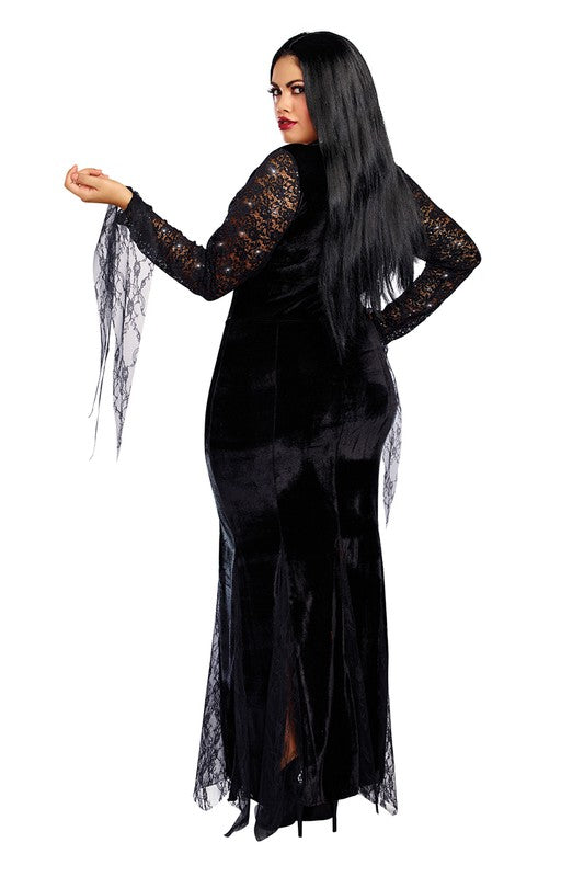 Morticia's Dress Delux Búningur