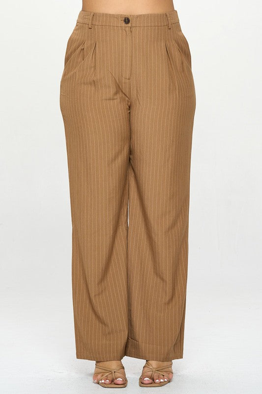 Kara Pinstripe Buxur