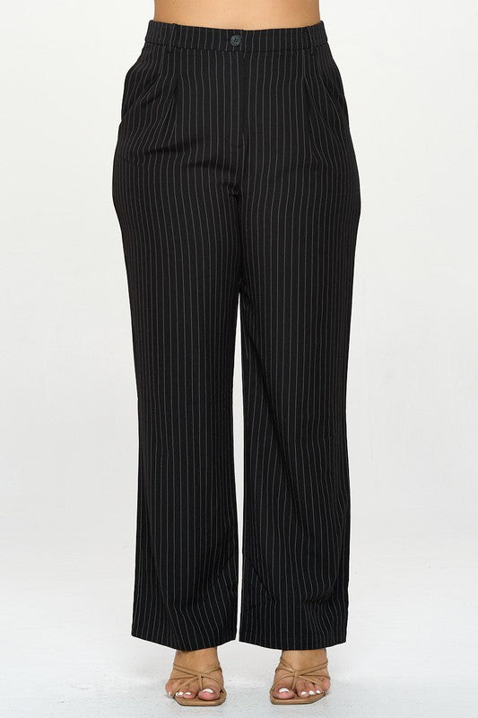 Kara Pinstripe Buxur