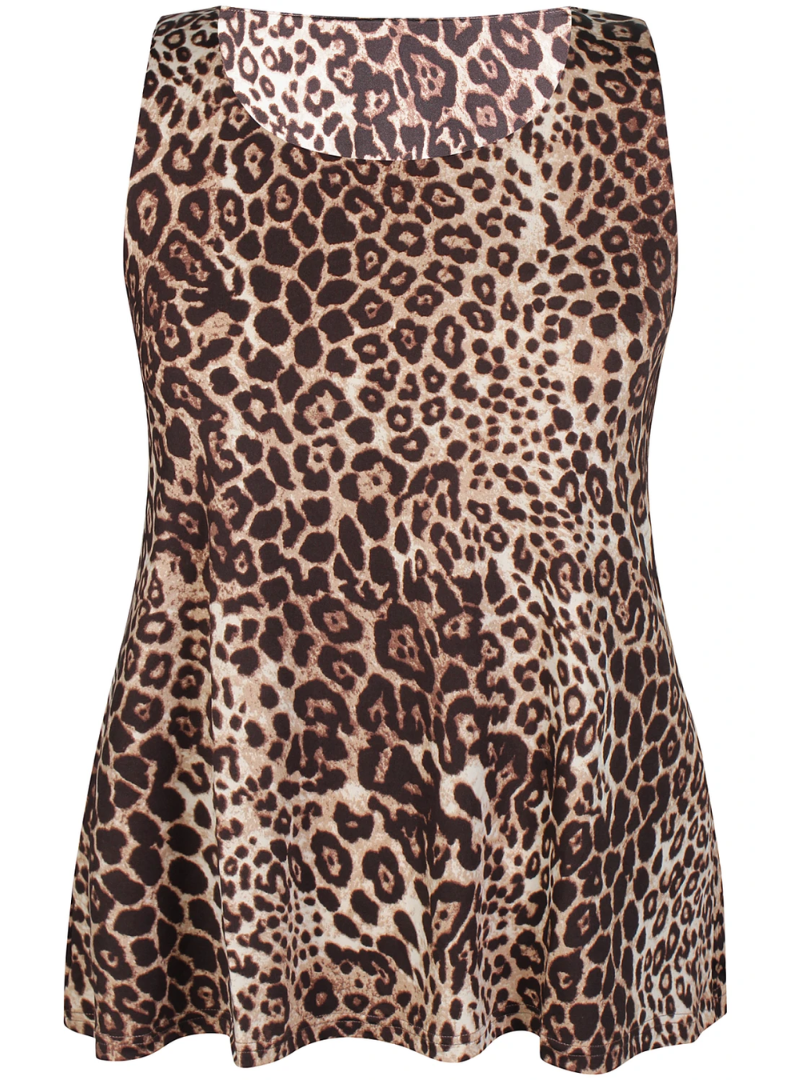 Lani Leopard Hlýrabolur