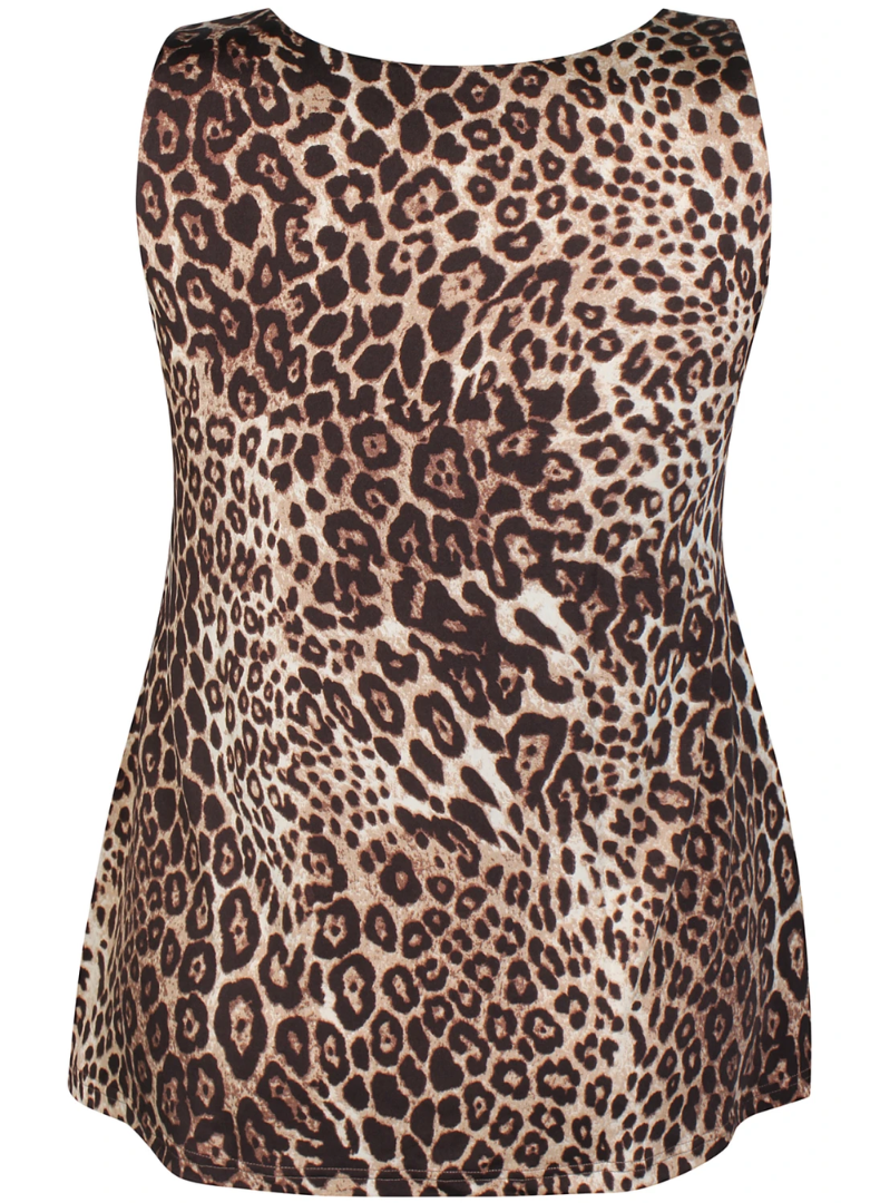 Lani Leopard Hlýrabolur