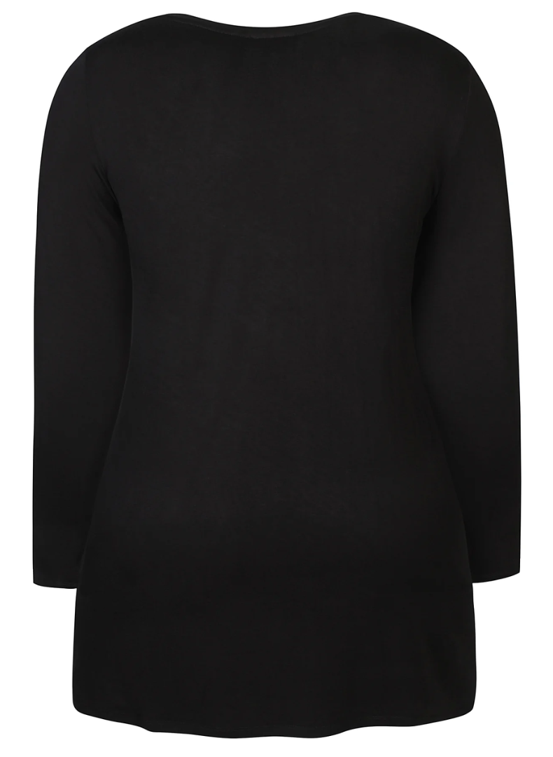 Bambus Síðerma Langur Bolur