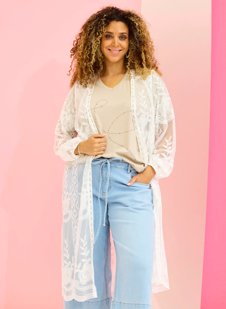 Myr Lace Kimono