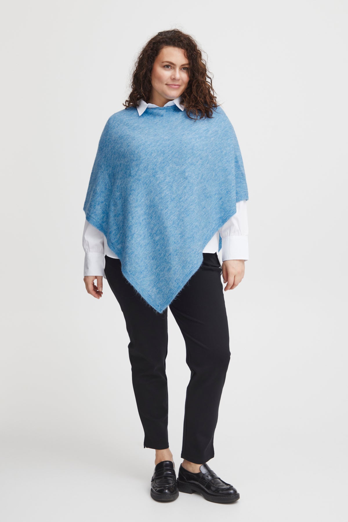 Sandy Alpaca Poncho