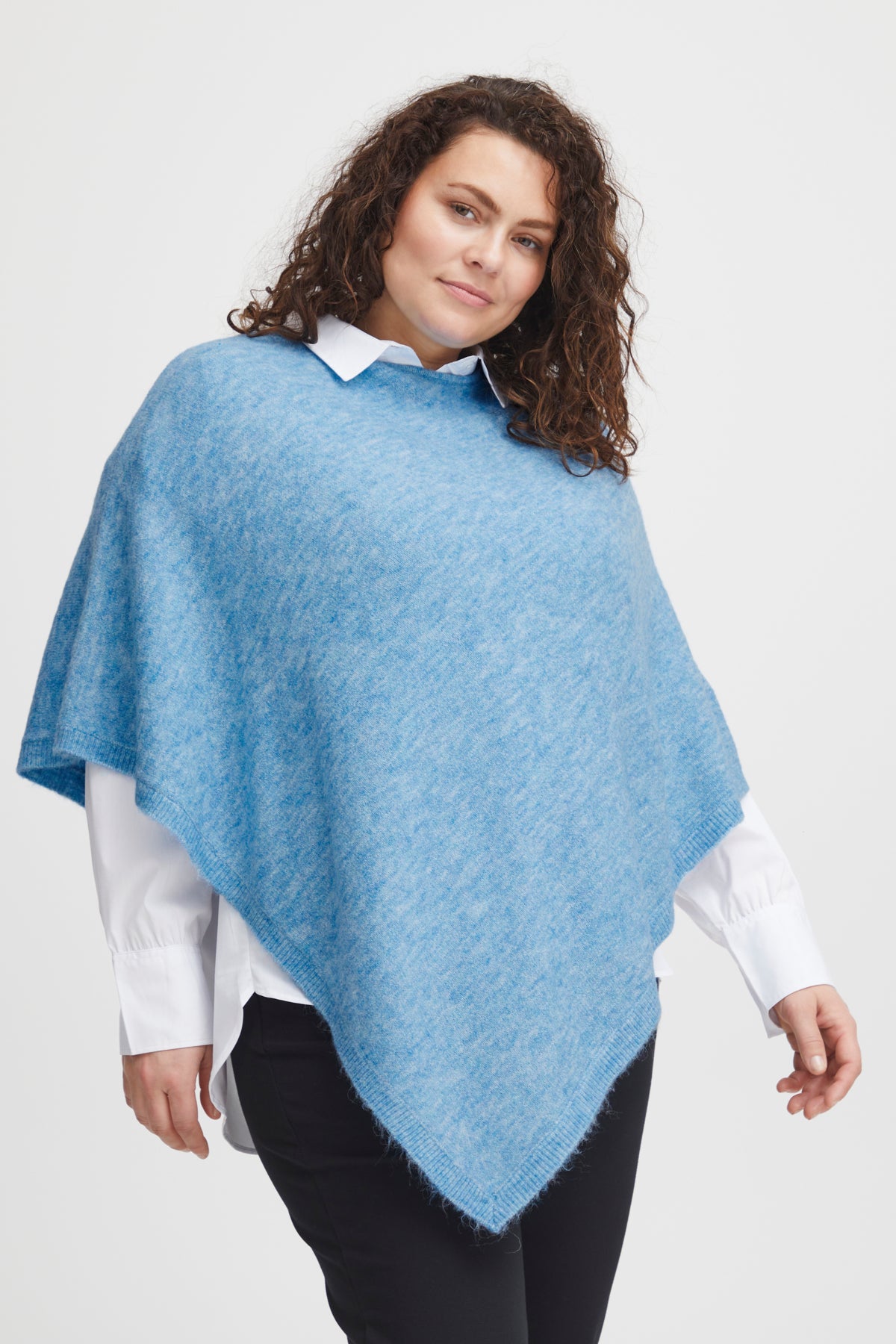 Sandy Alpaca Poncho