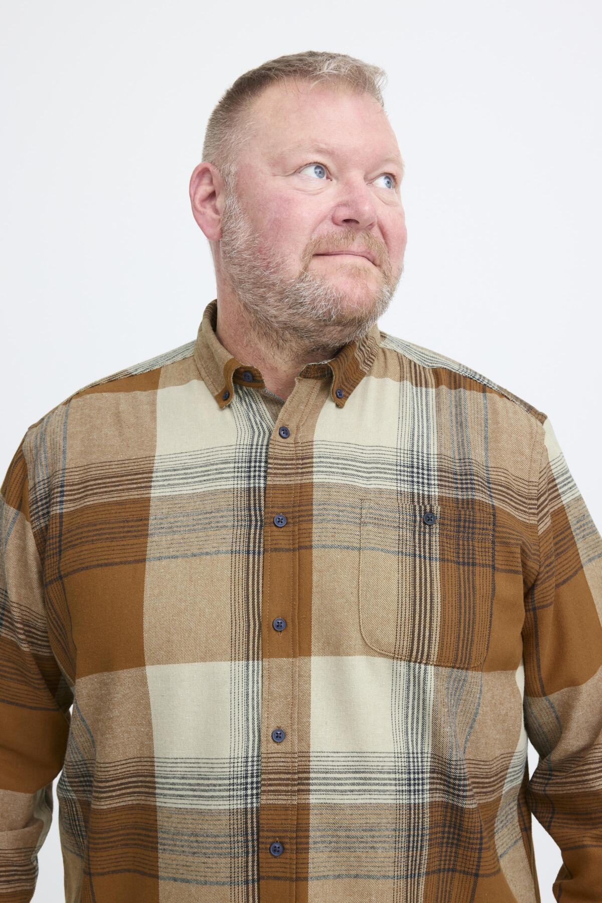 Rooster Flannel Skyrta