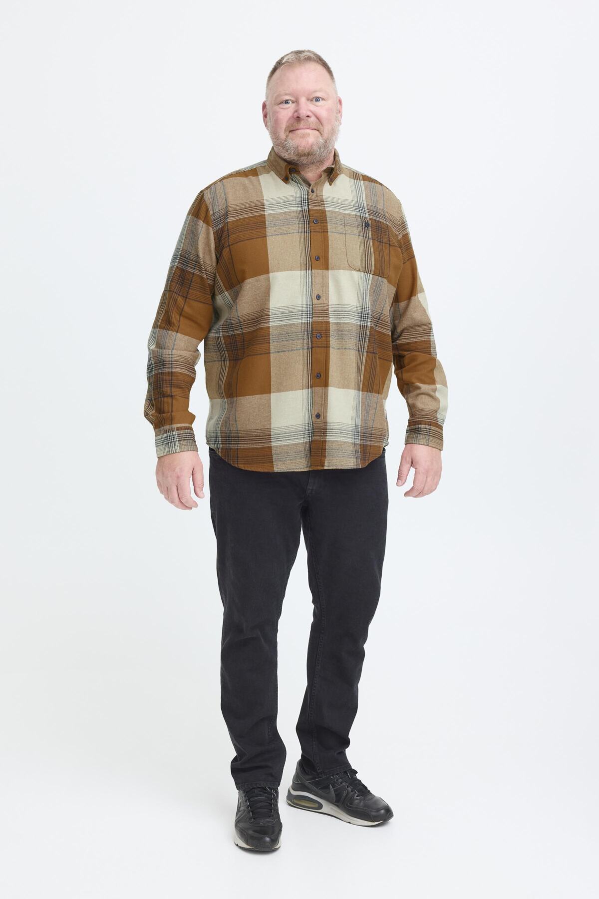 Rooster Flannel Skyrta