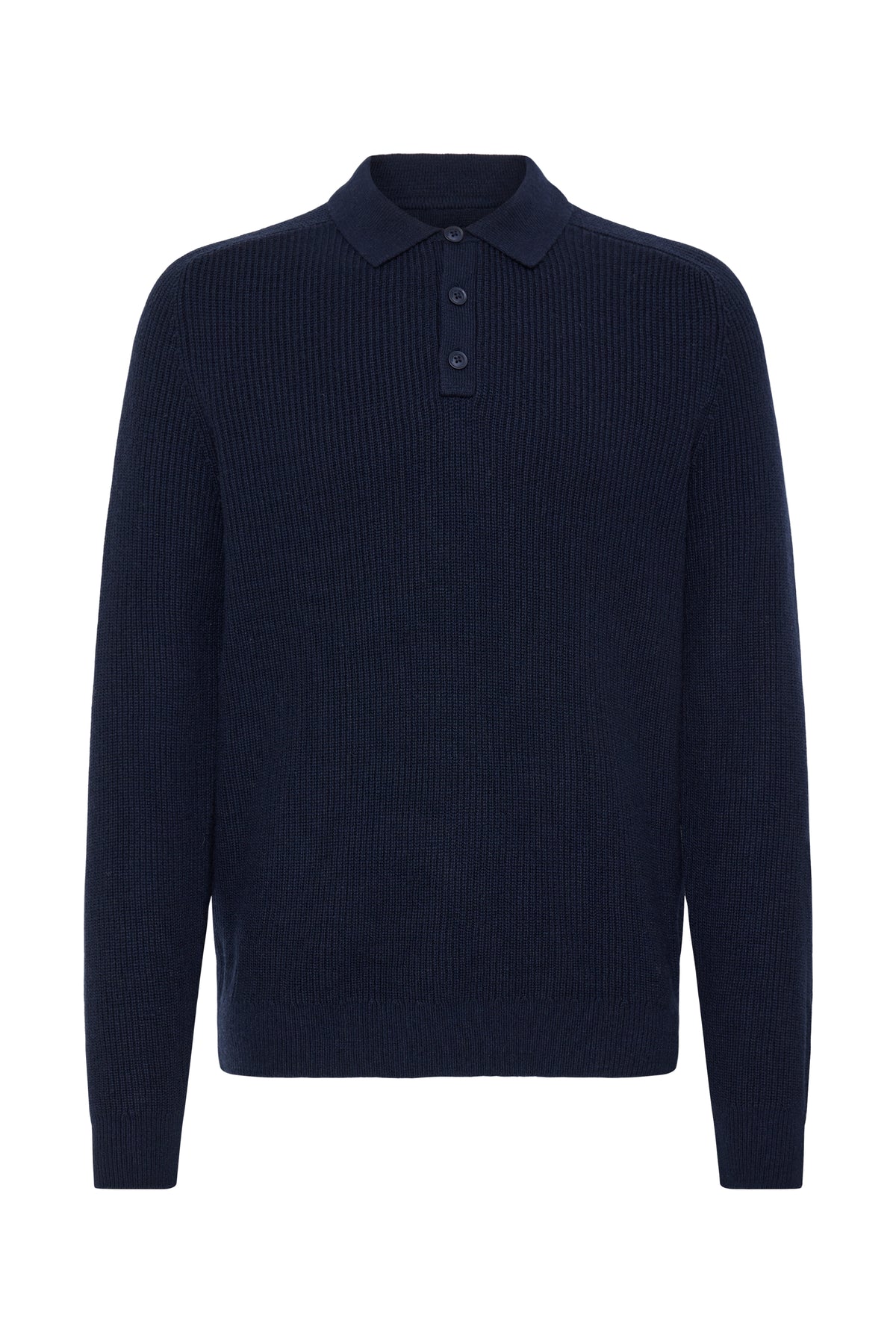 Knit Polo Peysa