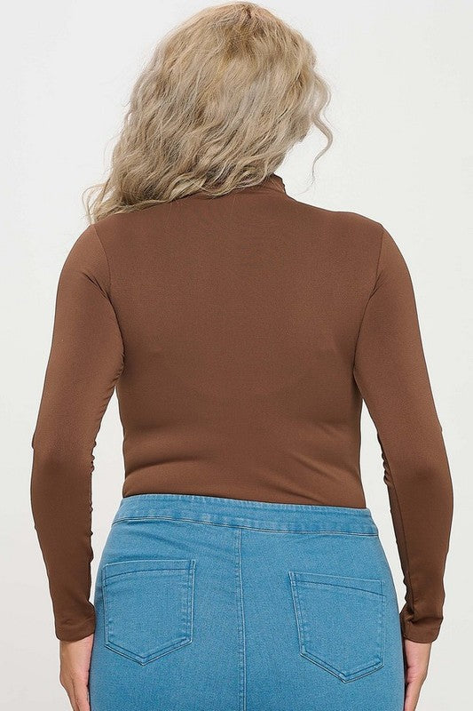 Seamless Mock Neck Top