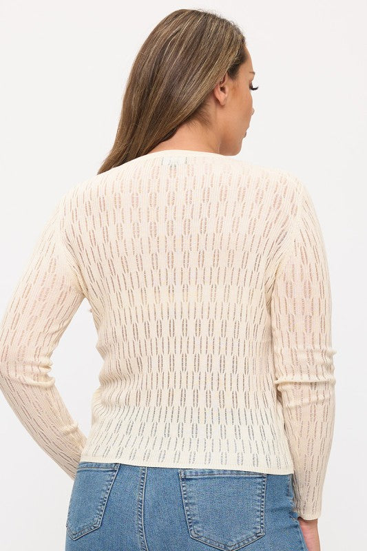 Kayla Knit Toppur
