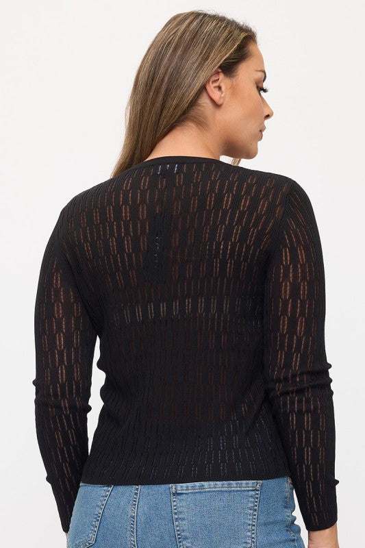 Kayla Knit Toppur