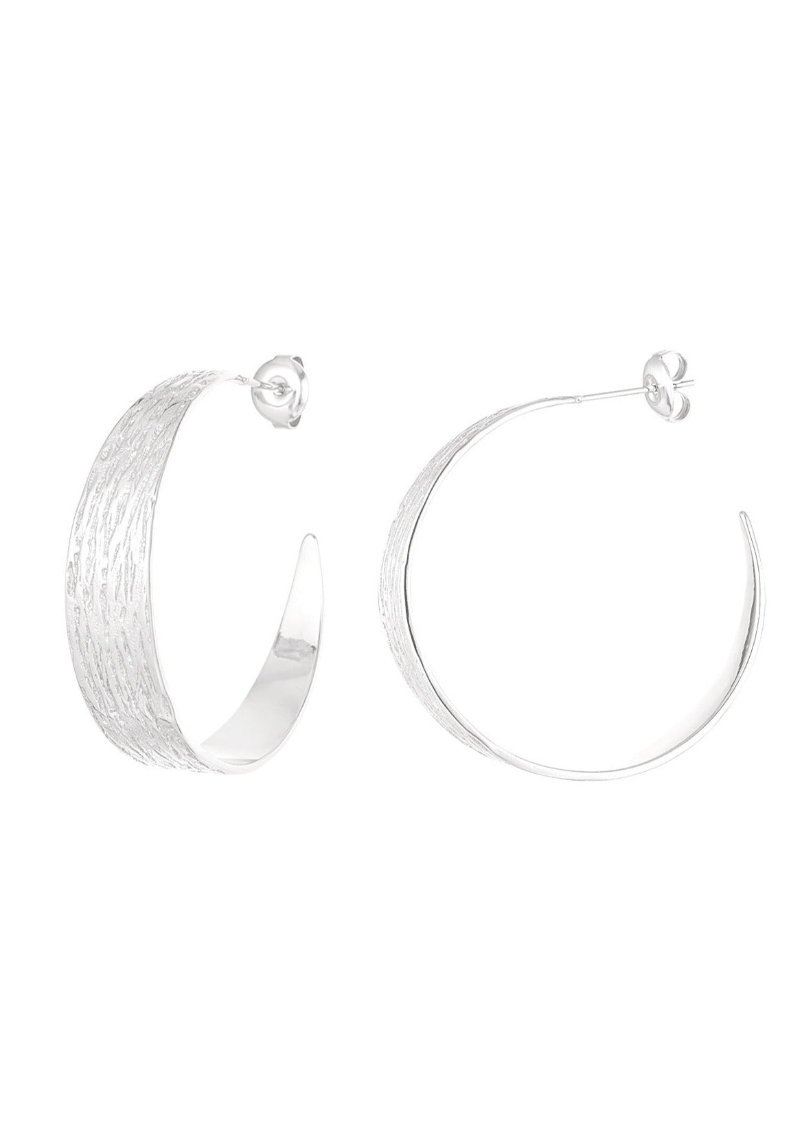 Half Round Eyrnalokkar