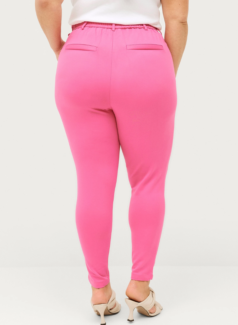 Maddie Cropped Buxur - Pink