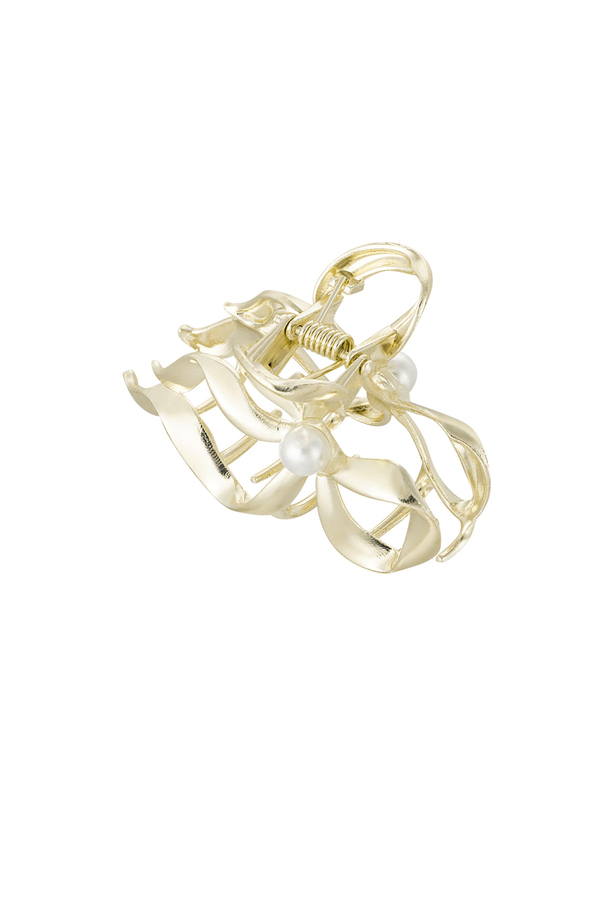 Bow Pearl Hárklemma