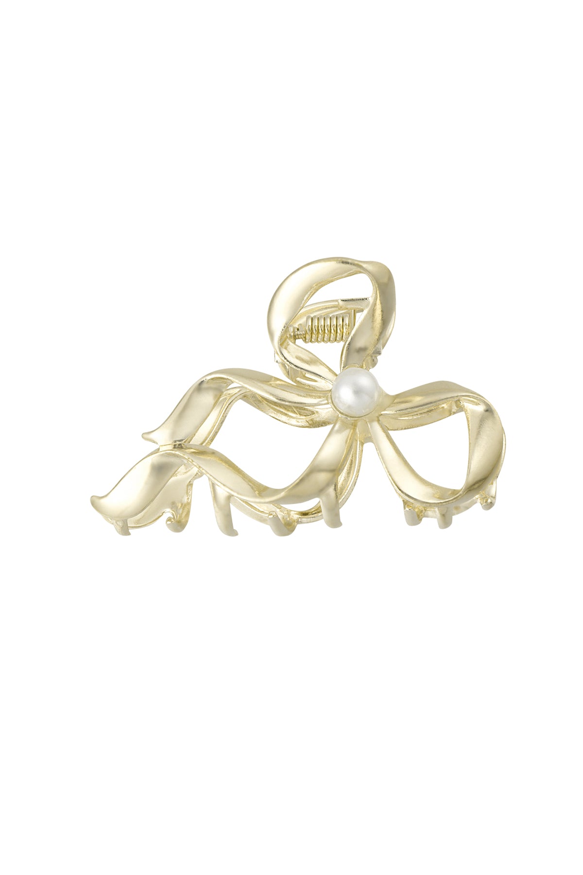 Bow Pearl Hárklemma