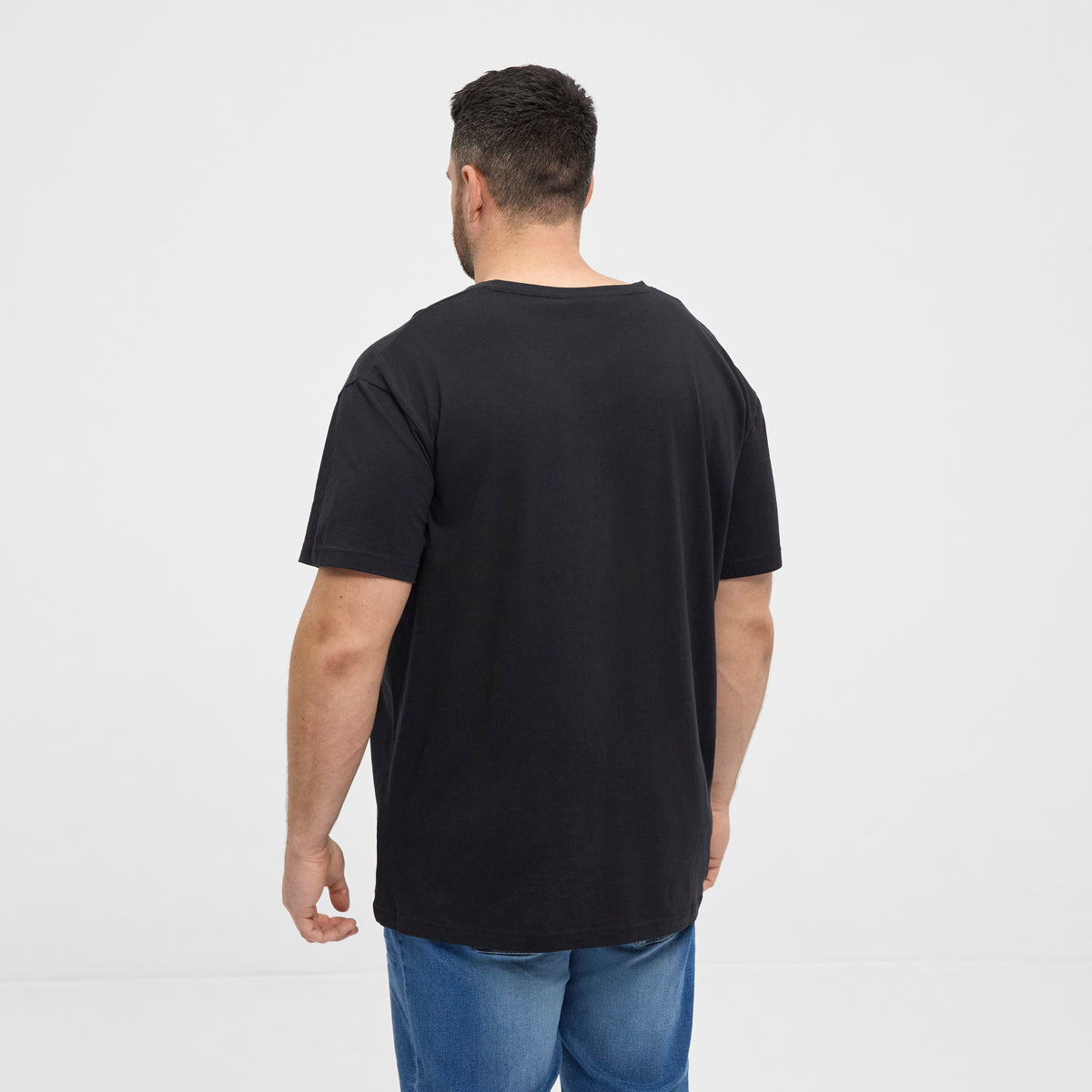 North V-neck Stuttermabolur