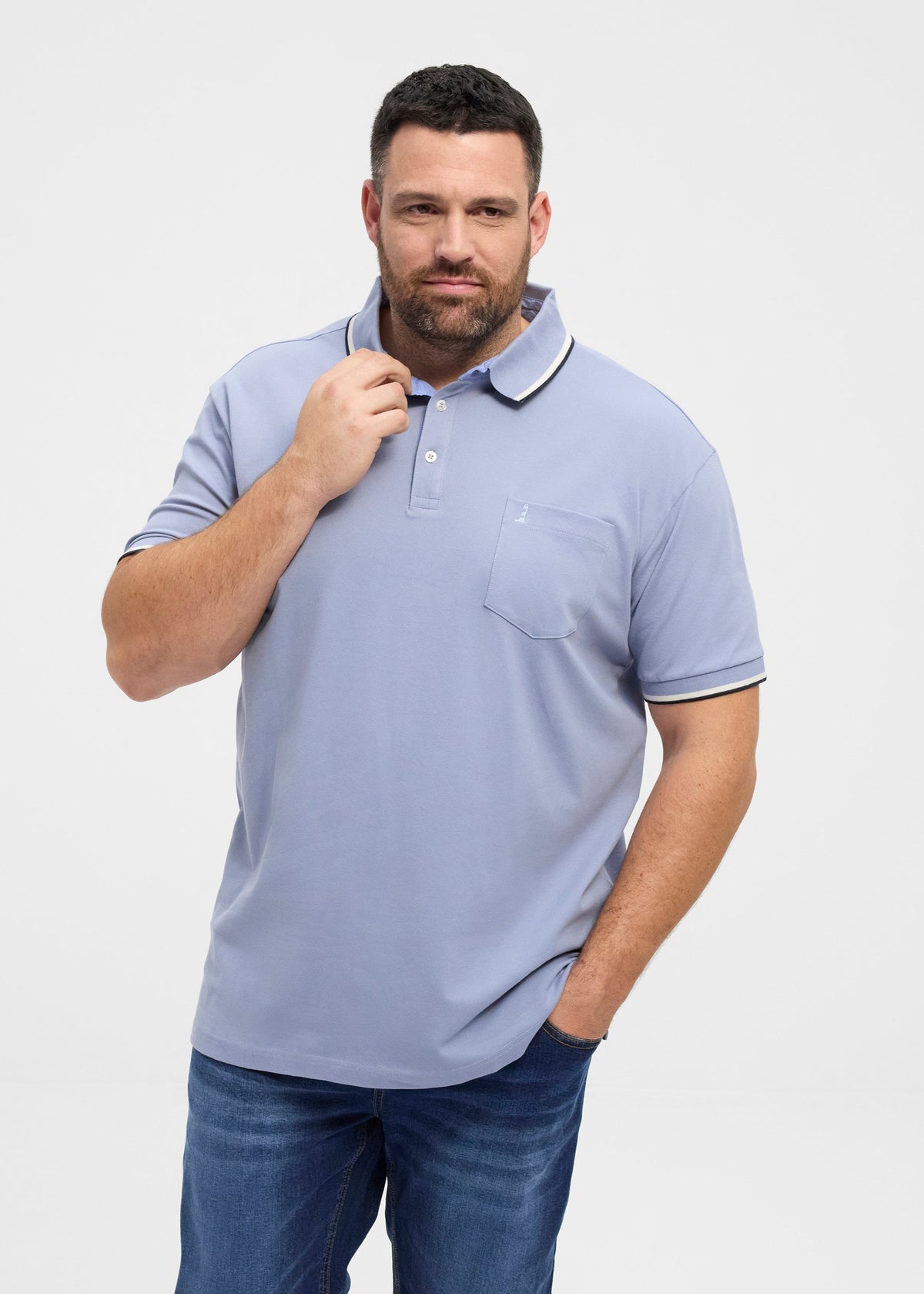 Superflex Polo bolur - Light Blue