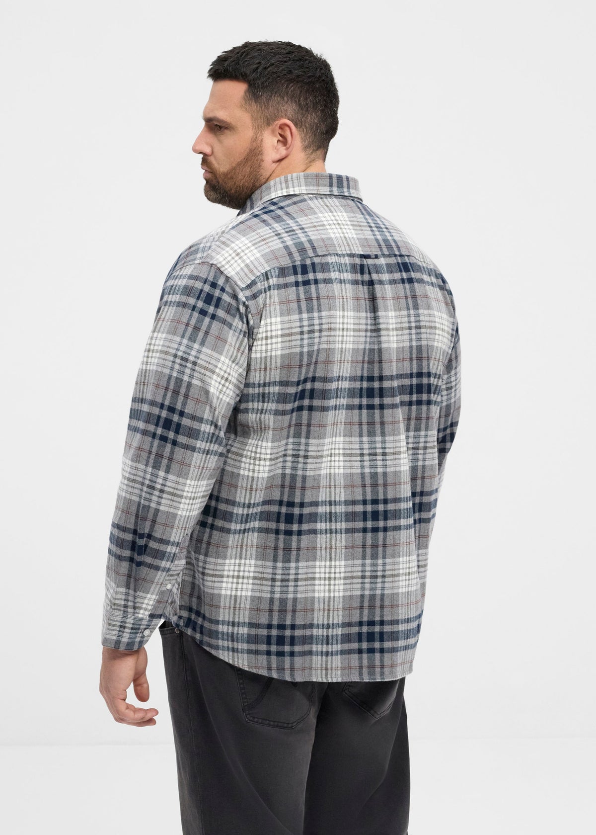 Melange Flannel Skyrta