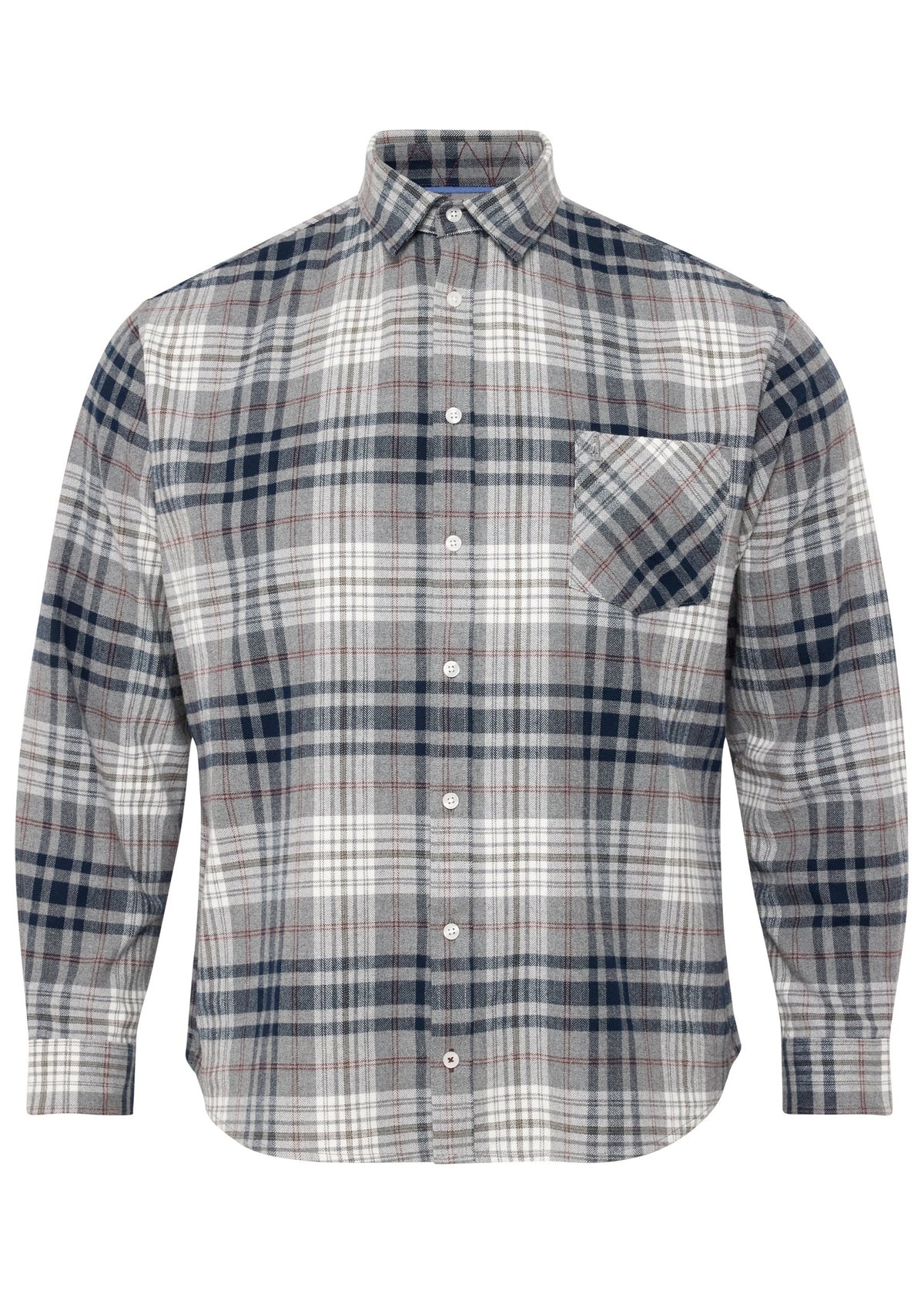 Melange Flannel Skyrta