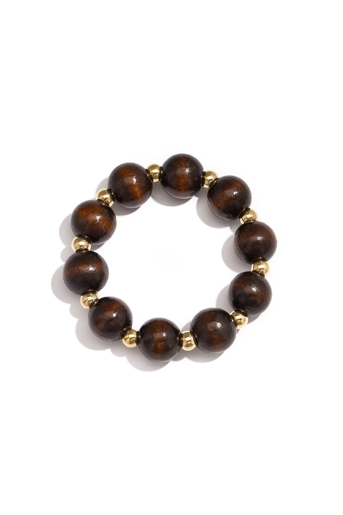 Wood Bead Armband