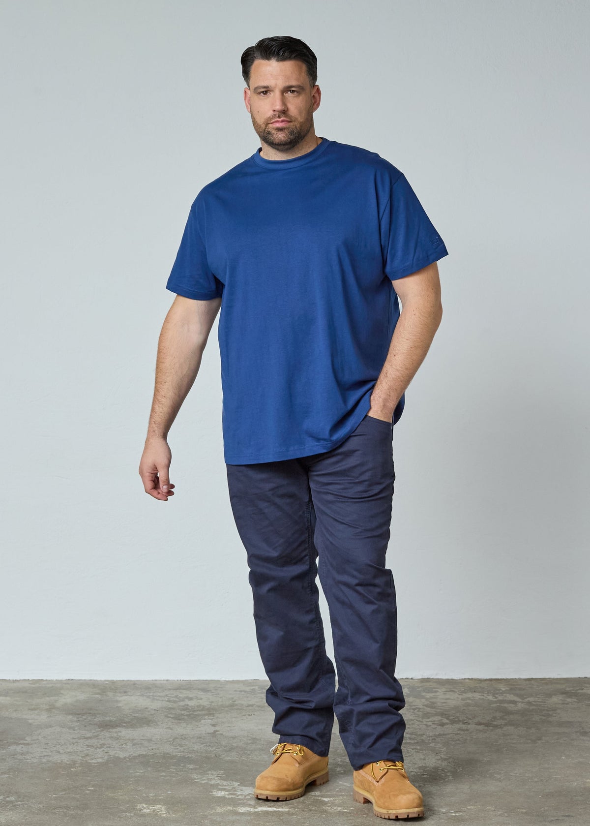 North Basic Stuttermabolur - Mid Blue