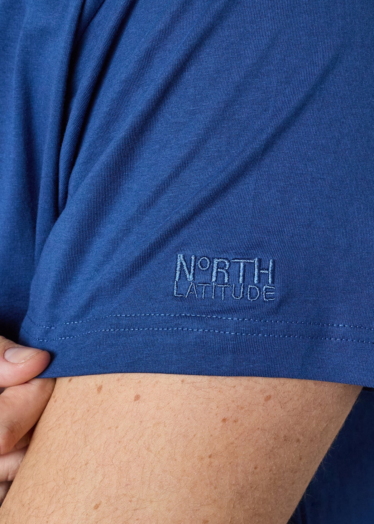 North Basic Stuttermabolur - Mid Blue
