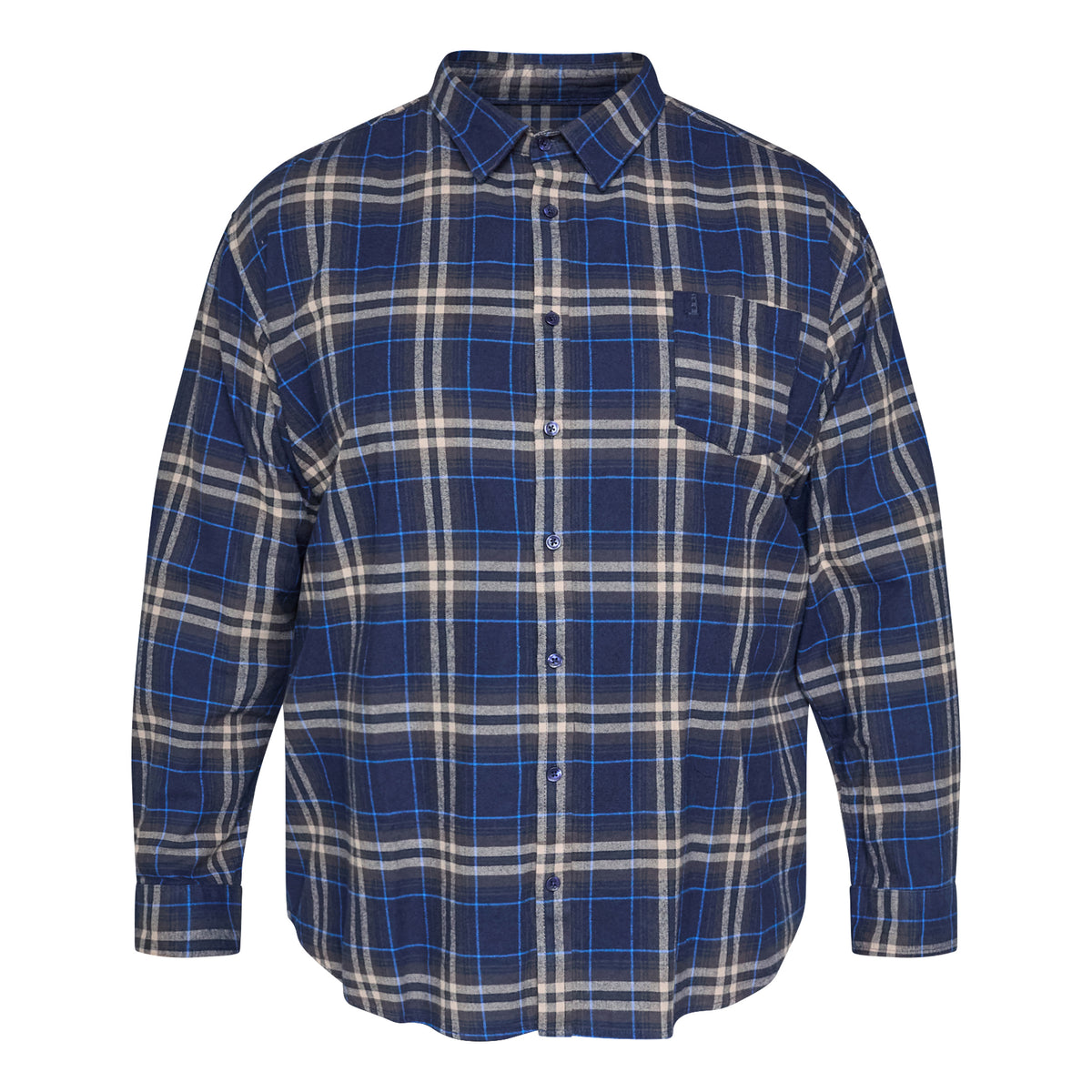 Blue Ridge Flannel Skyrta
