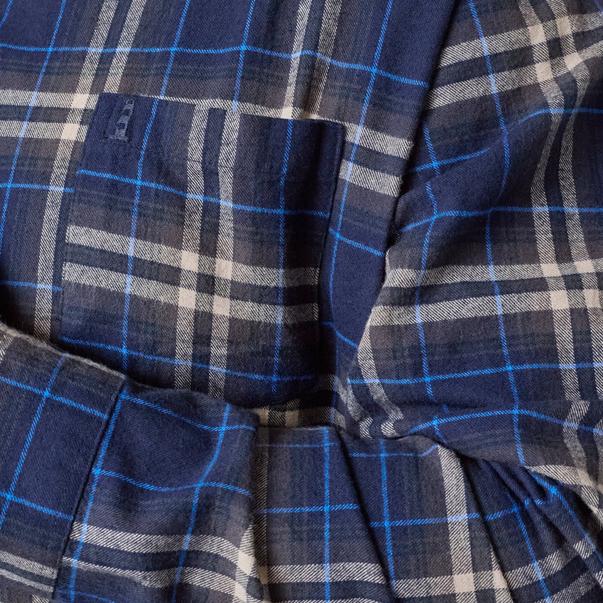 Blue Ridge Flannel Skyrta