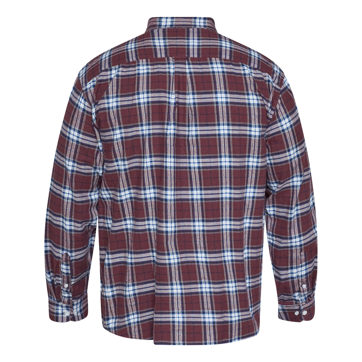 Aubergine Flannel Skyrta