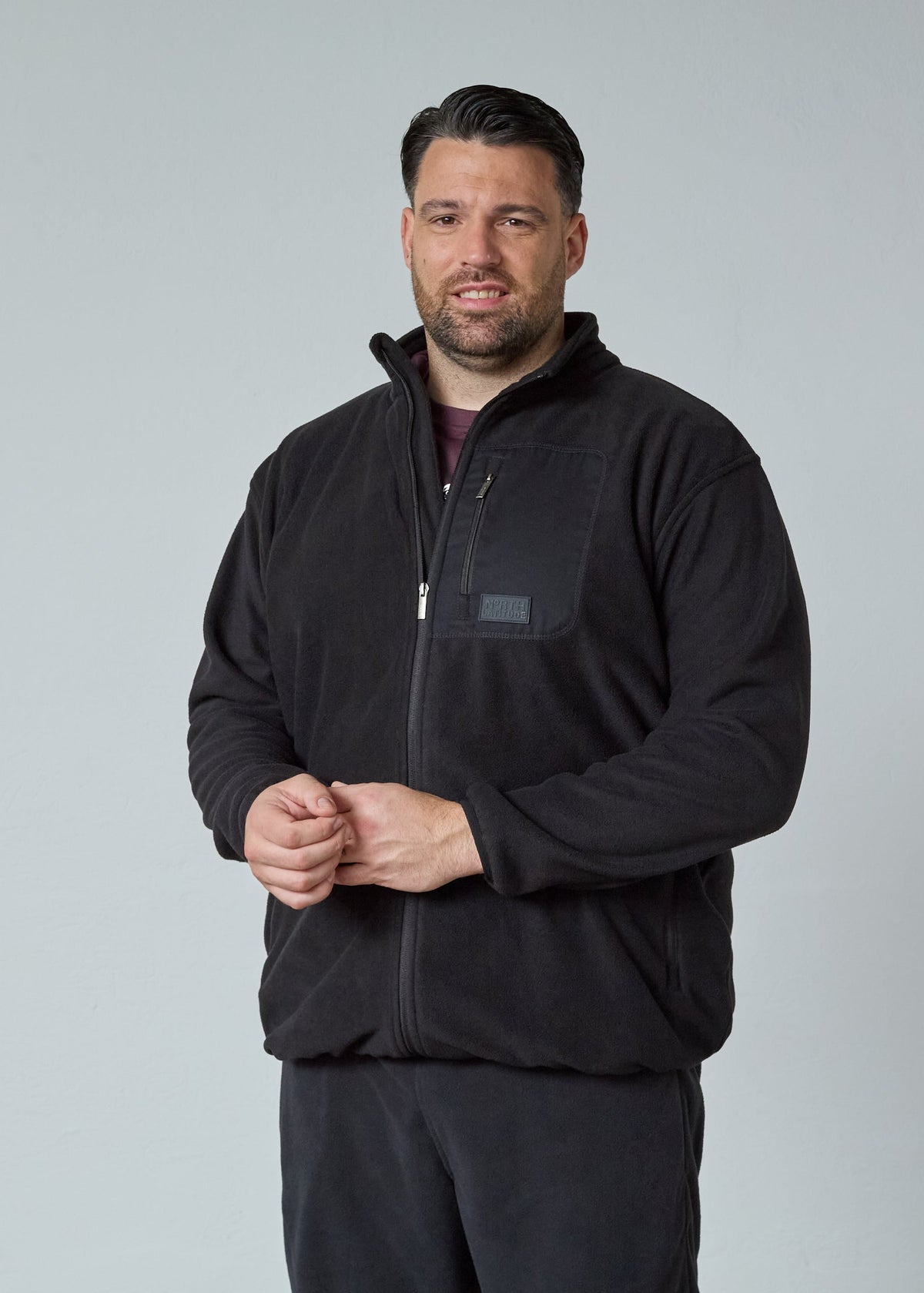 North Fleece Peysa - Svört