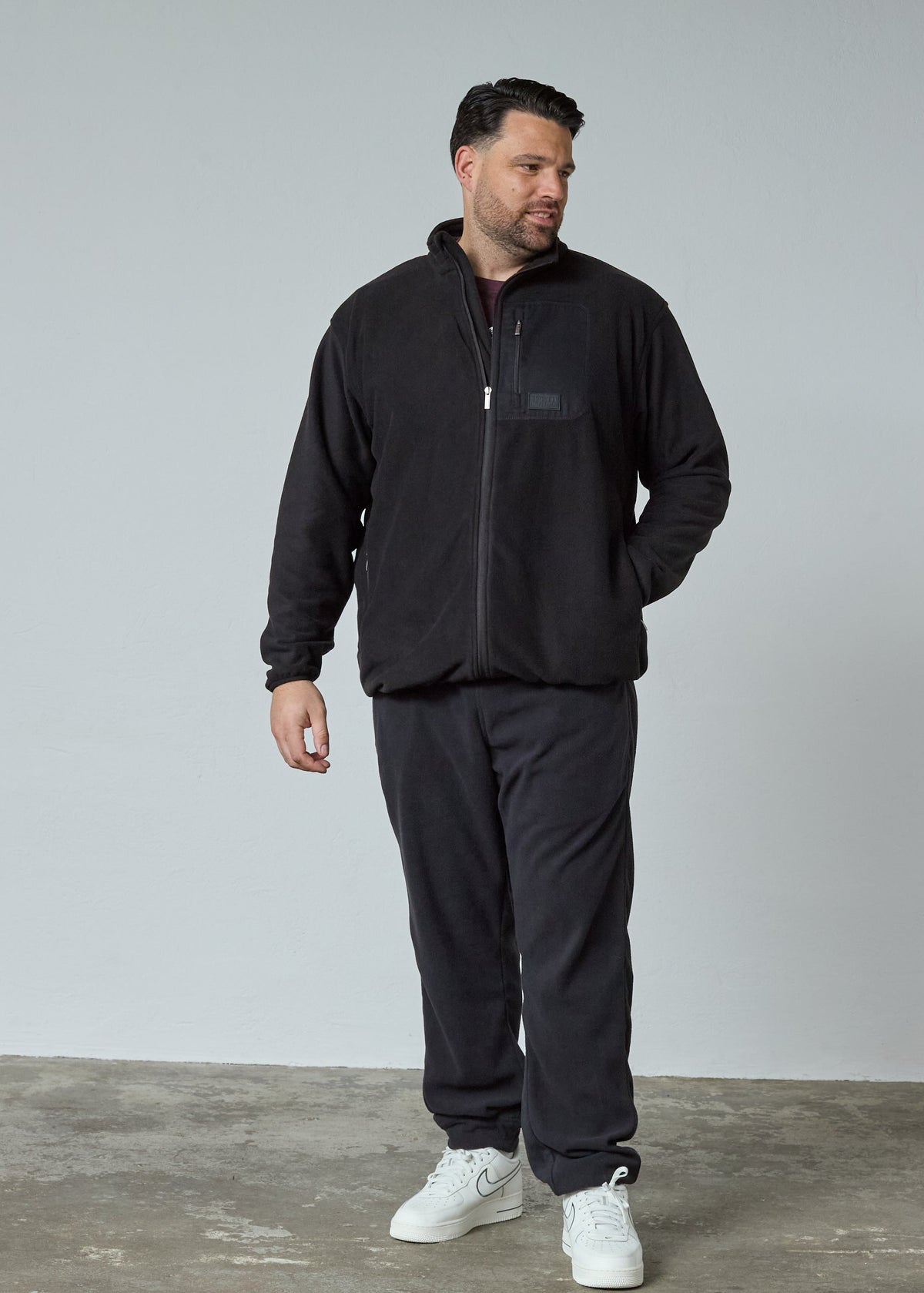 North Fleece Peysa - Svört