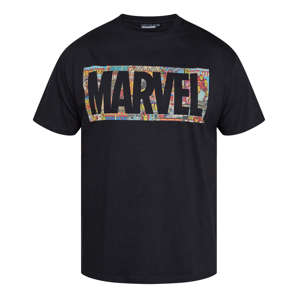 Marvel Logo Stuttermabolur