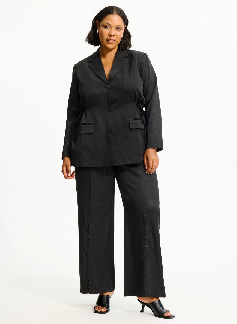 Sofia Blazer Jakki - Svartur