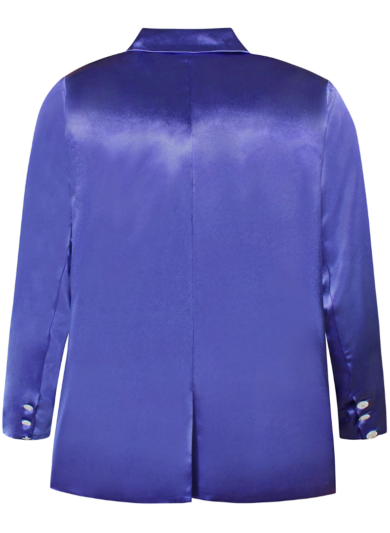 Milky Satin Blazer