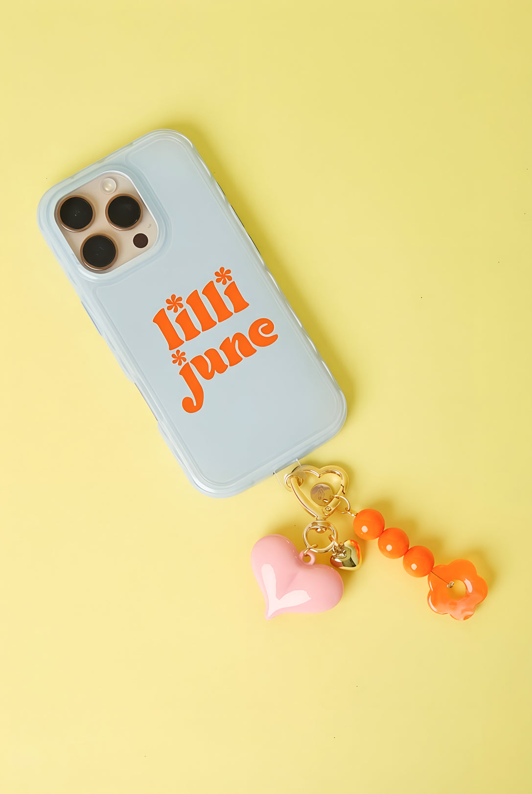 Yellow Heart Charm
