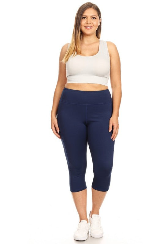 Pocket Active Leggings - Capri