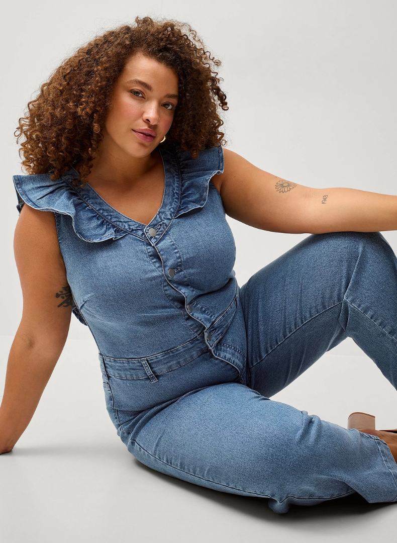 Alva Denim Samfestingur