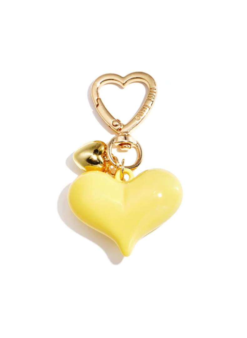 Yellow Heart Charm