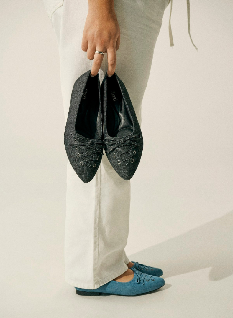 Lacy Ballerina - Wide Fit