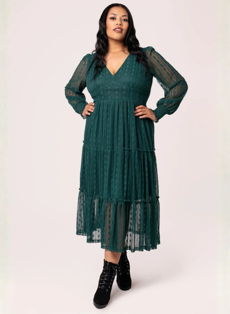 Rhianne Lace Maxi Kjóll