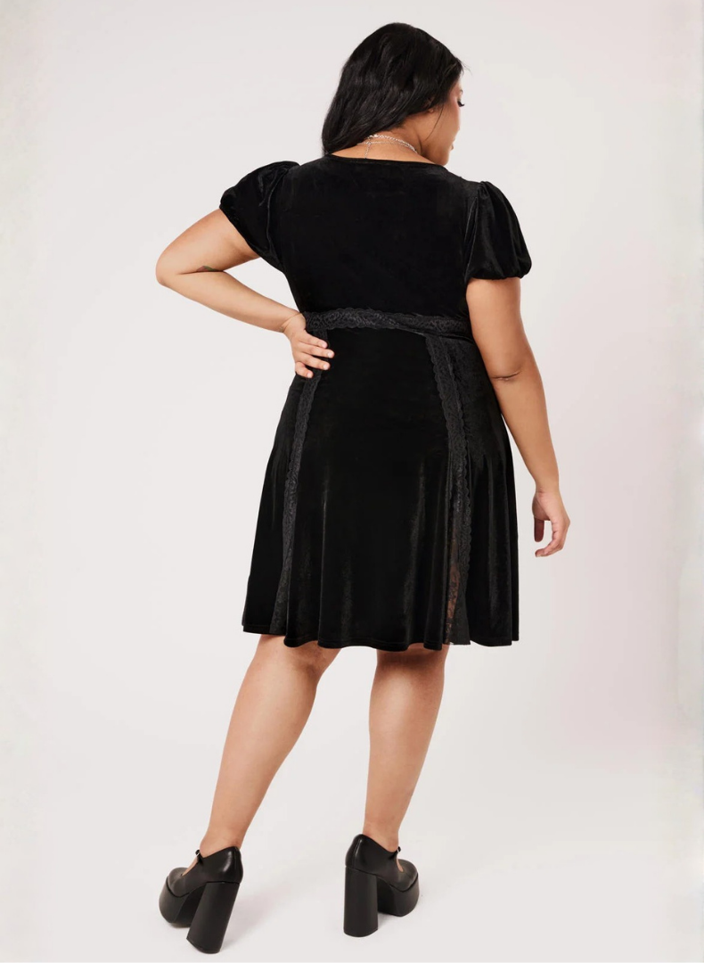 Marla Velvet Mini Kjóll